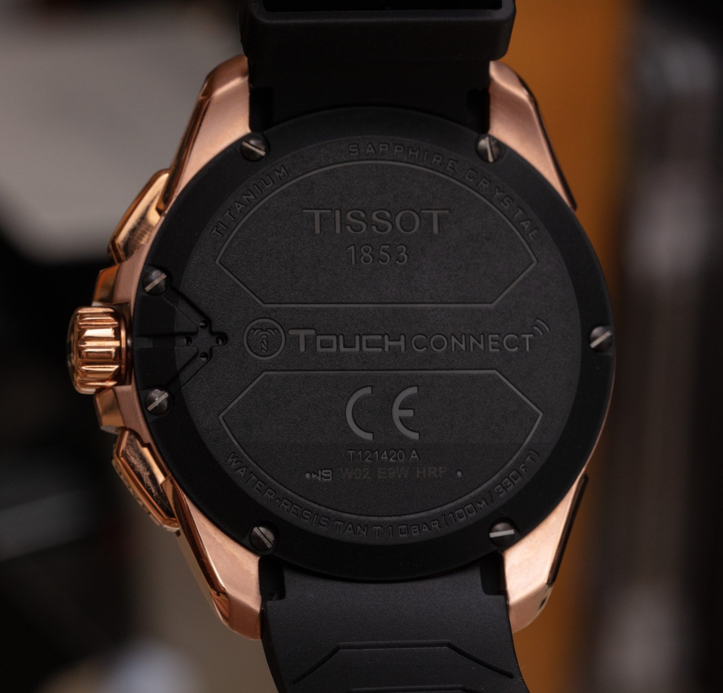 Солнечные часы Tissot T-Touch Connect