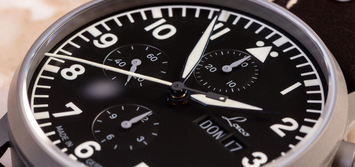 Обзор часов: хронограф Laco Munchen Pilot's Chronograph