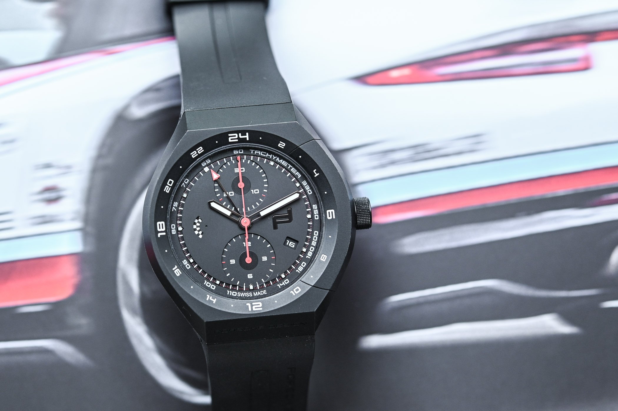 Понимание дизайна Porsche лицом к лицу: винтажный хронограф Titan и современный моноблочный привод