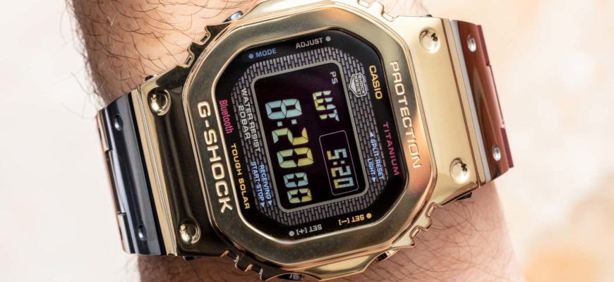 Casio представила часы ограниченной серии G-Shock