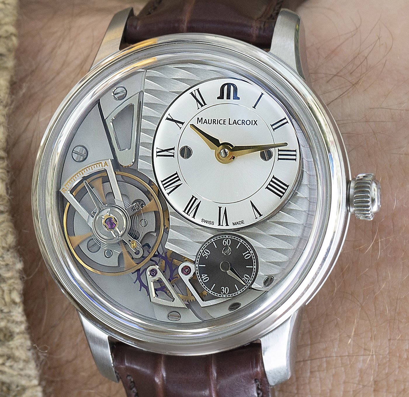 Maurice Lacroix анонсирует обновленные часы Masterpiece Gravity Watch