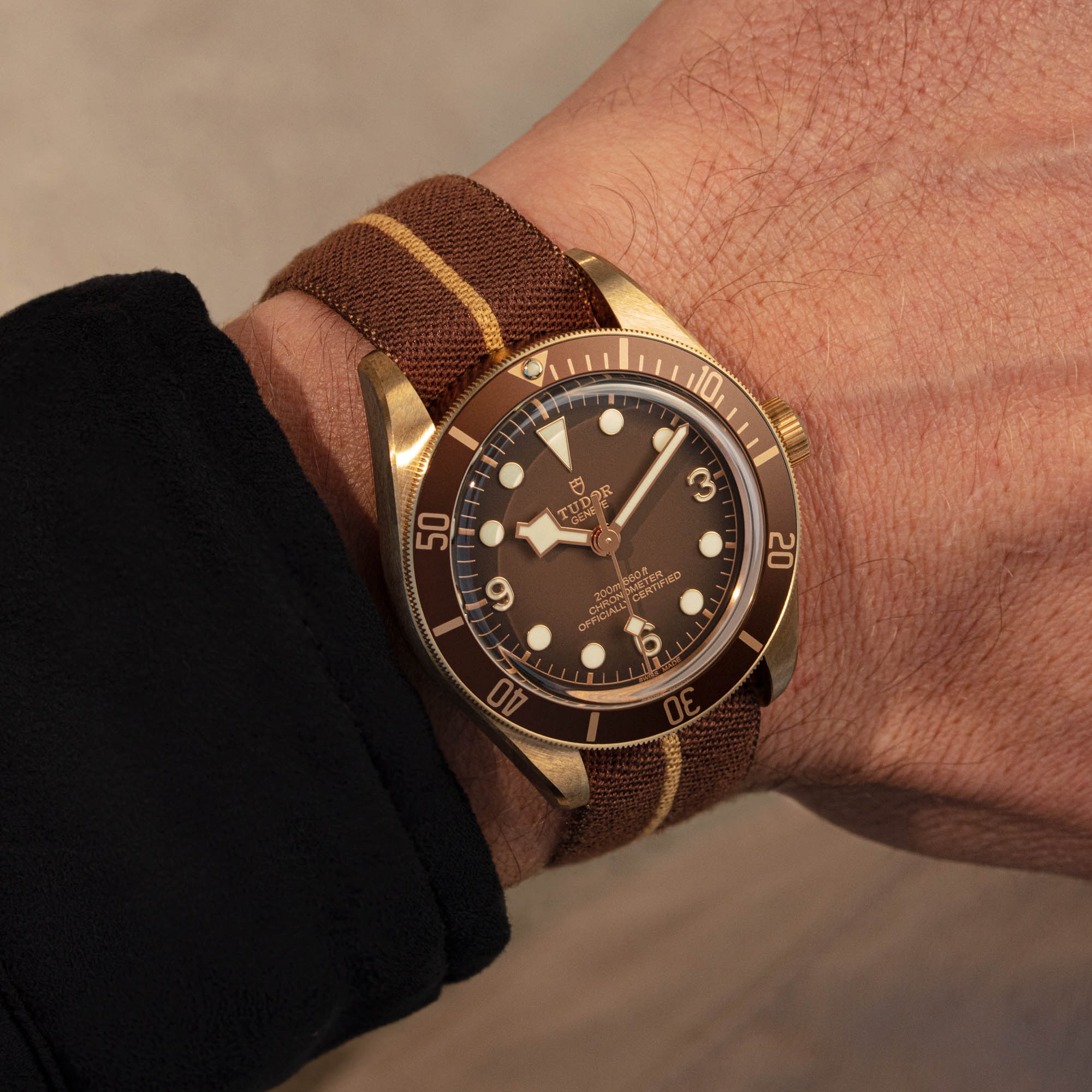 Бронзовые часы Tudor Black Bay Fifty-Eight с новой регулировкой T-Fit