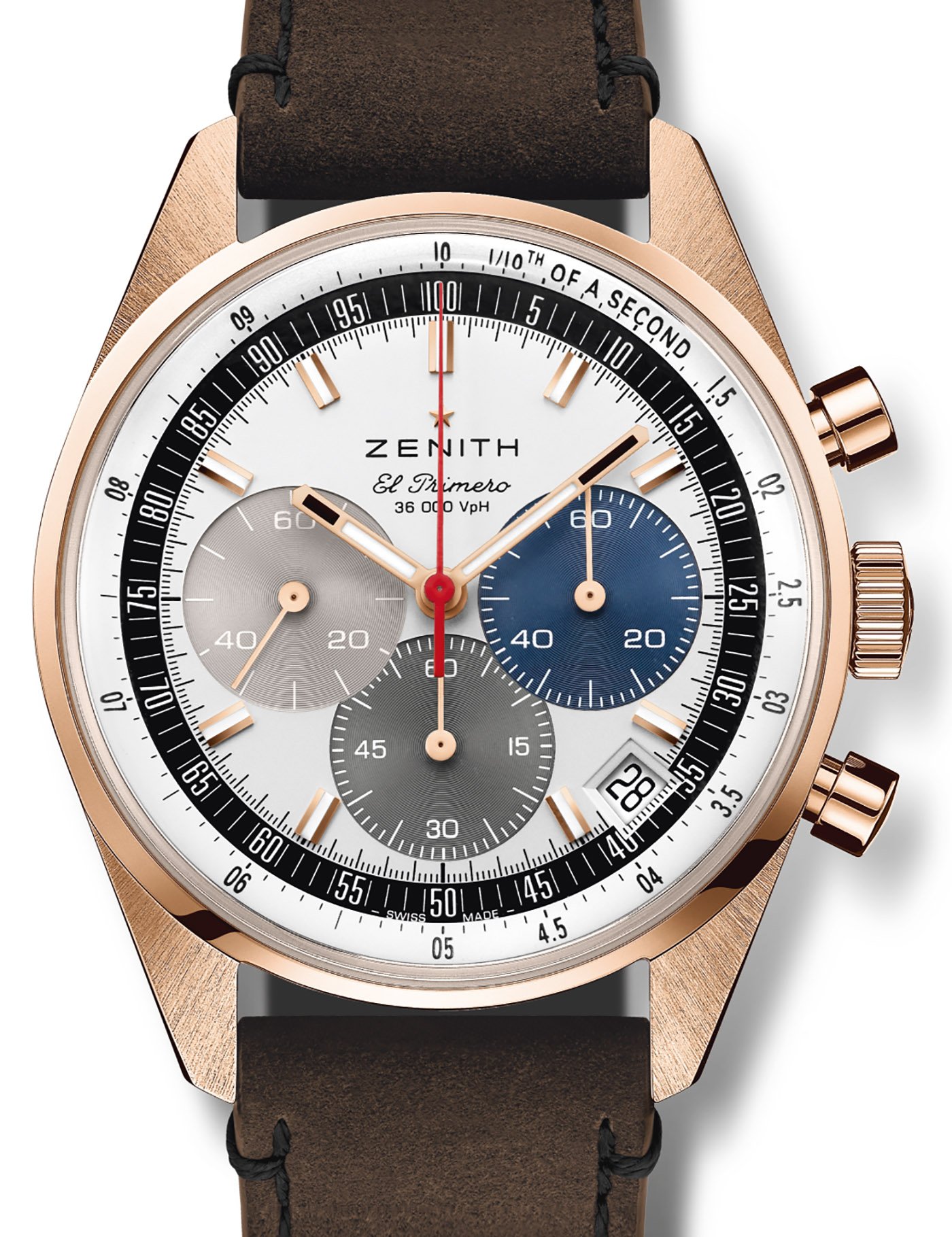 Zenith представляет серию оригинальных часов El Primero Chronomaster