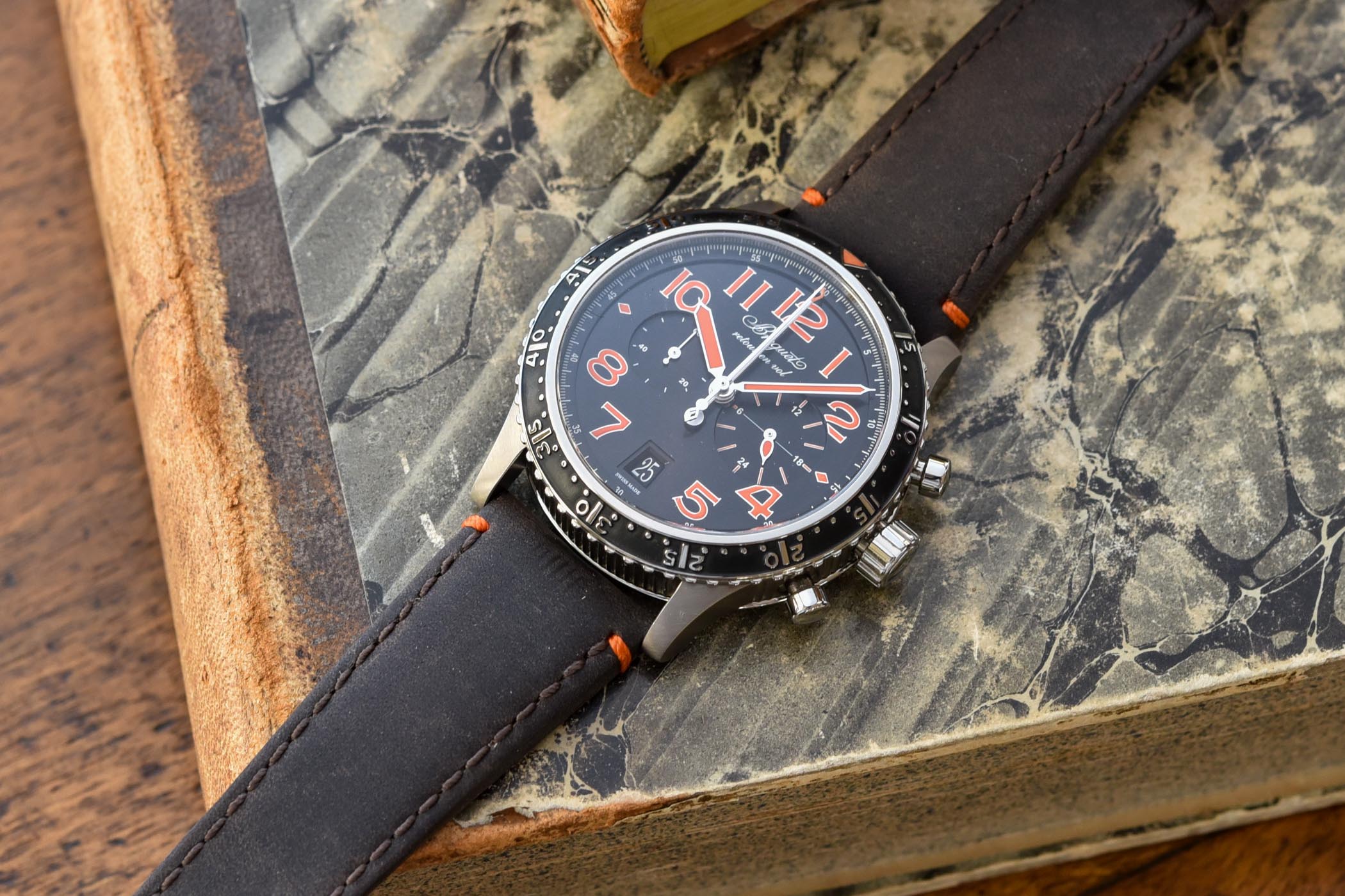 Представляем смелые и яркие часы Breguet Type XXI 3815 в титановом корпусе