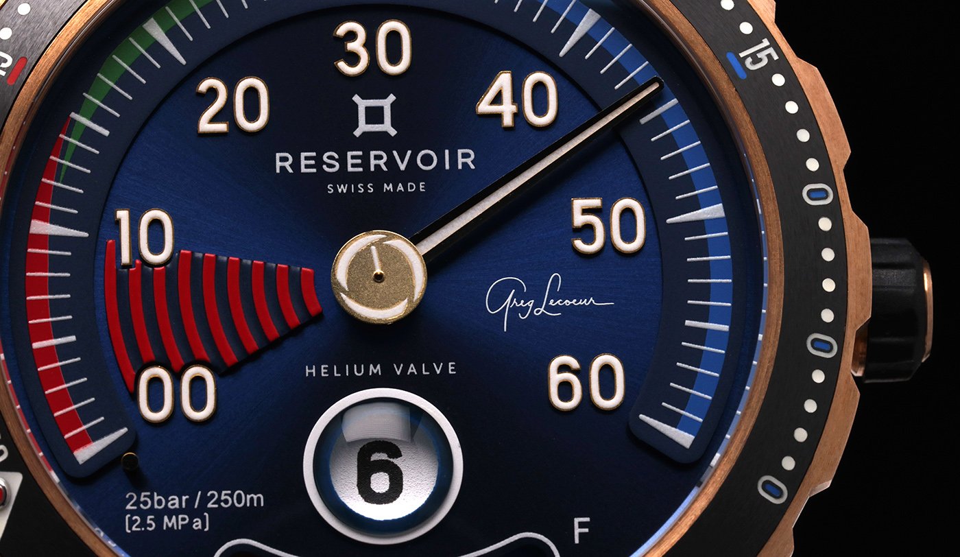 Reservoir представляет лимитированные часы Hydrosphere - Greg Lecoeur Edition Watch