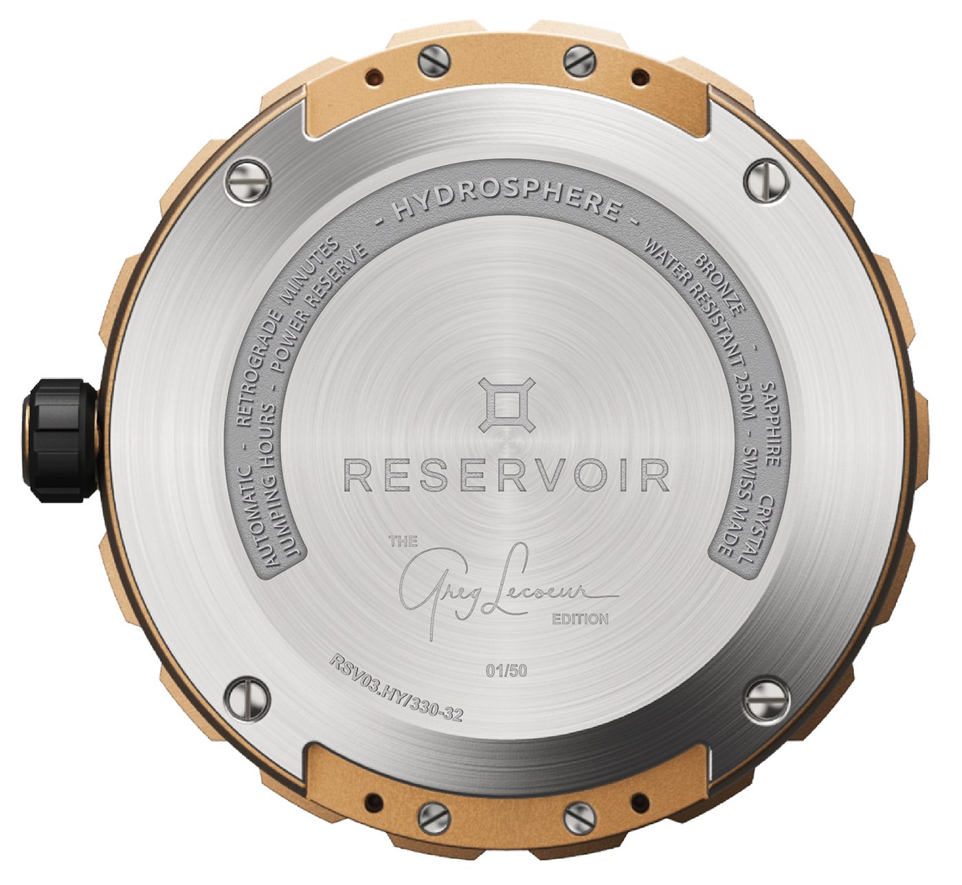 Reservoir представляет лимитированные часы Hydrosphere - Greg Lecoeur Edition Watch