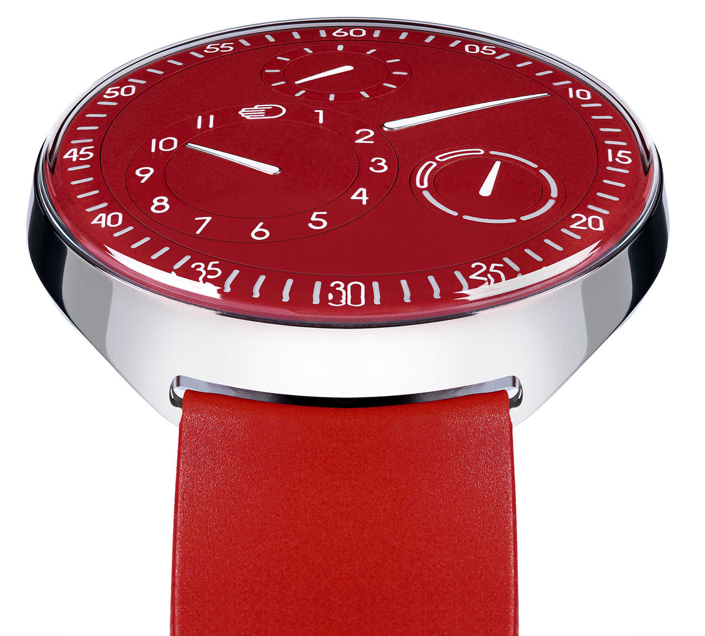 Ressence представляет лимитированную серию красных часов Type 1 Slim
