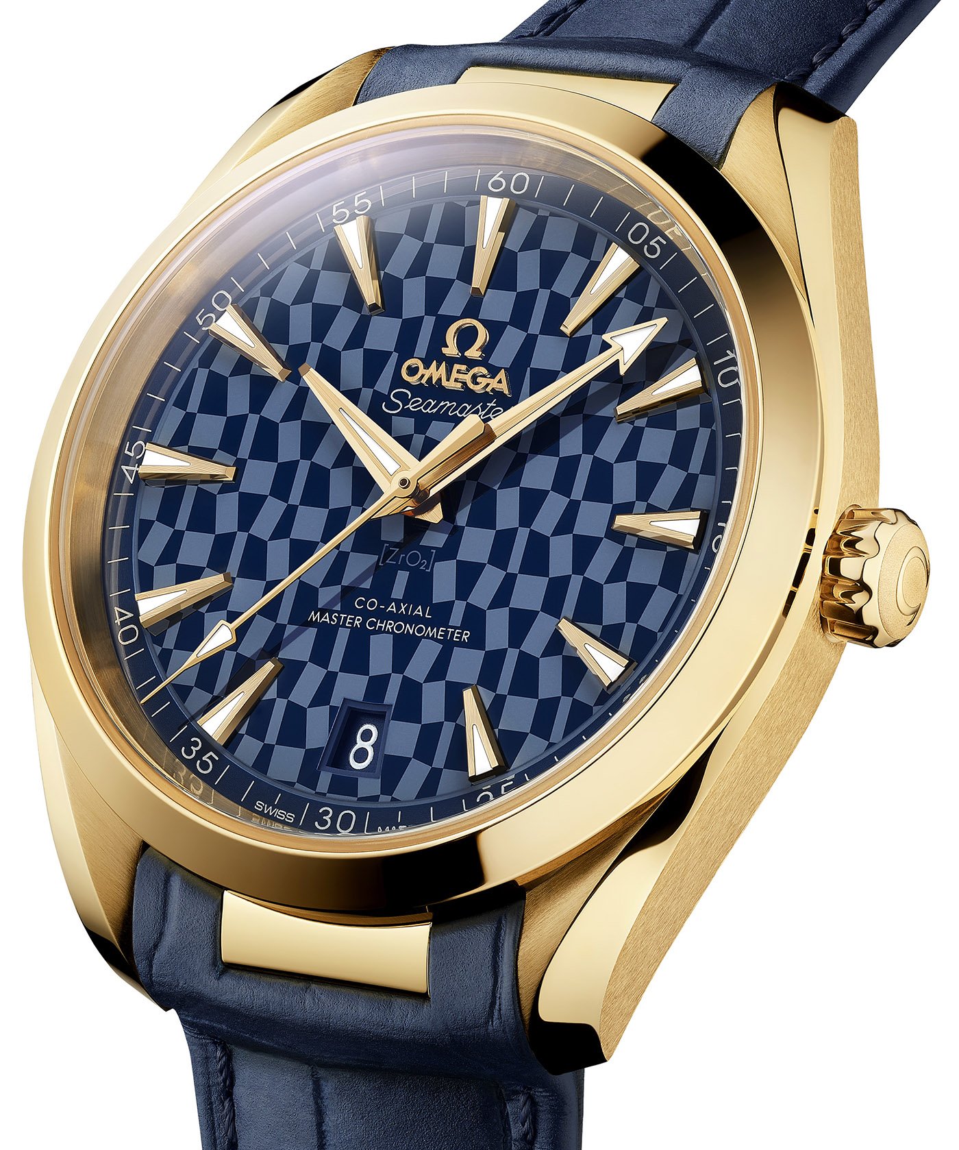 Omega представила золотые часы Seamaster Aqua Terra Tokyo 2020