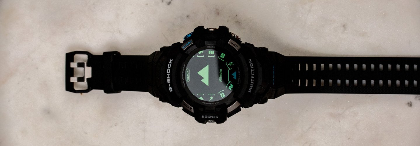 Обзор часов: умные часы Casio G-Shock GSWH1000 Wear OS