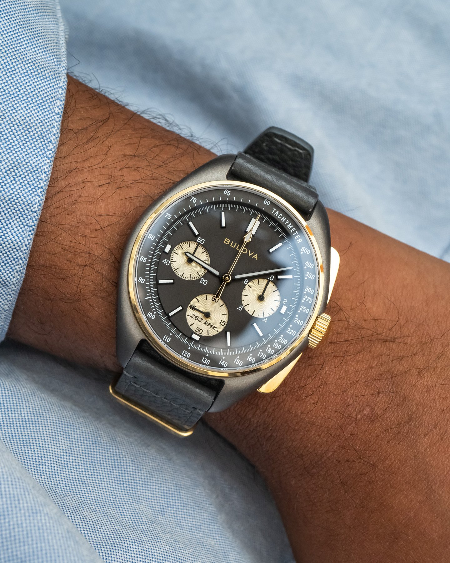 Часы ограниченной серии Bulova Lunar Pilot к 50-летию Аполлона-15