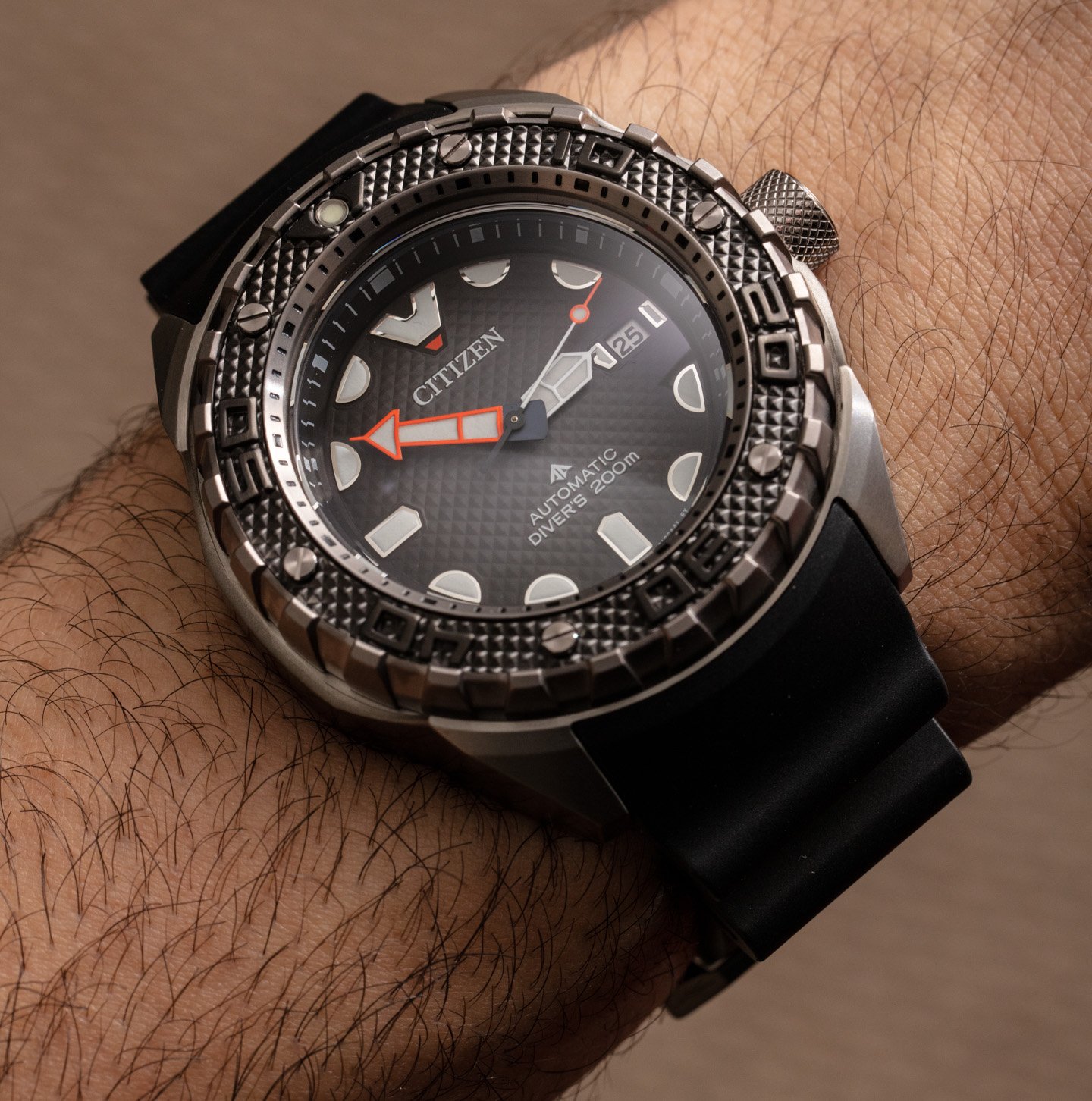Обзор часов: Citizen Promaster Mechanical Diver 200M NB6004-08E