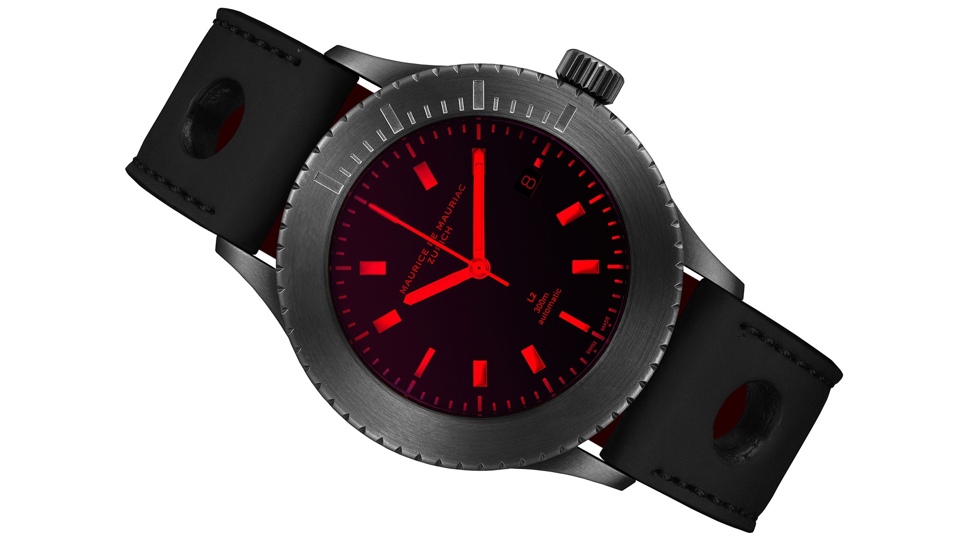 Maurice de Mauriac выпускает ограниченную серию часов L2 Red Sea Dive Watch