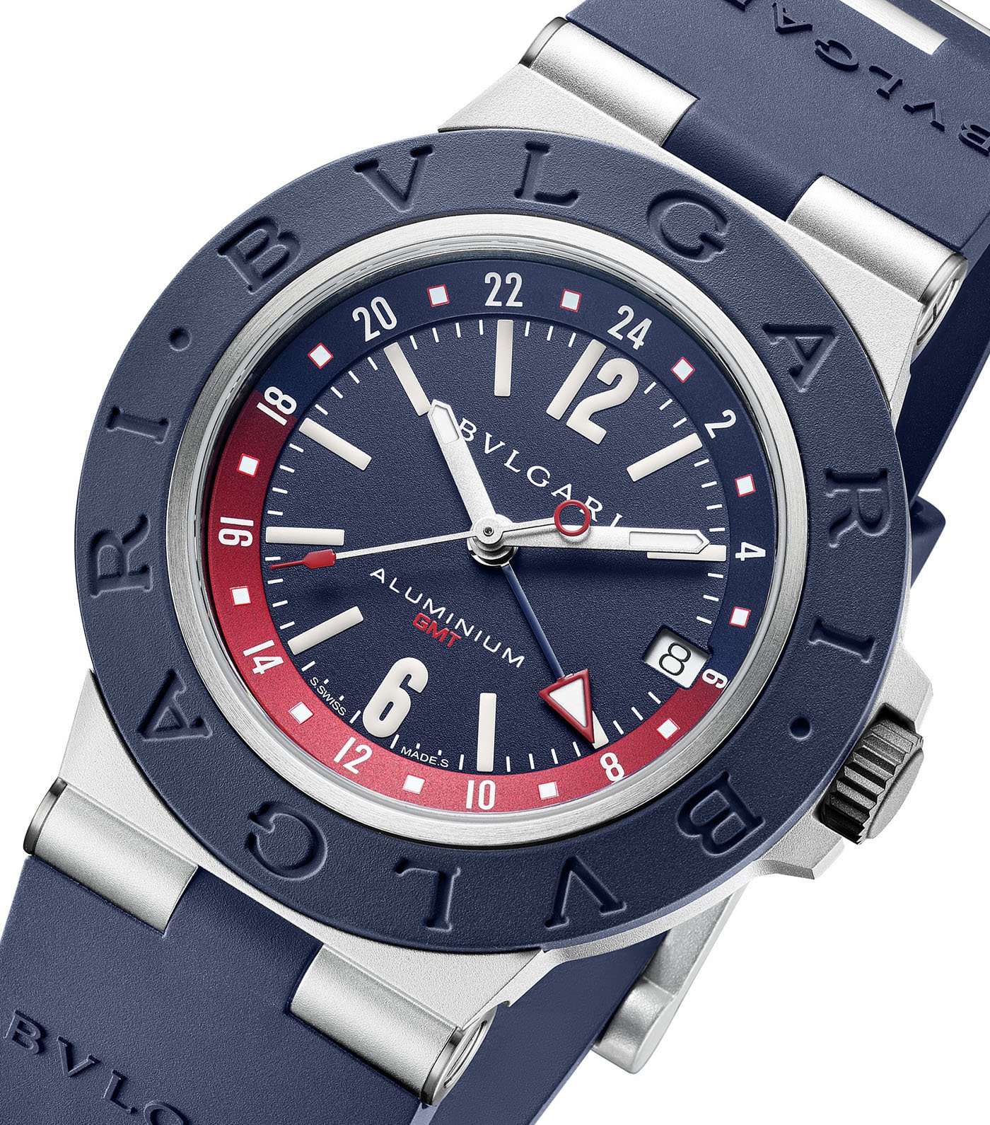 Bulgari представляет алюминиевые часы GMT