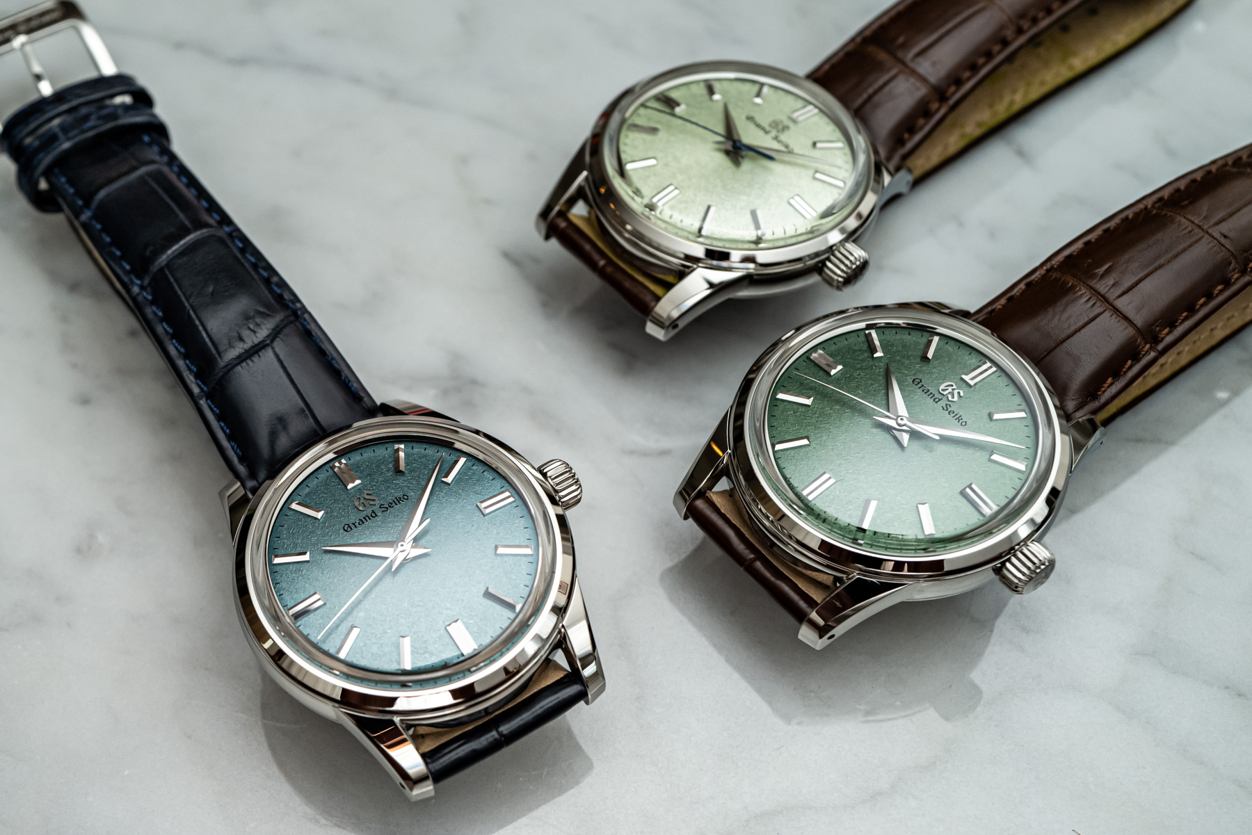 Дебют: эксклюзивные часы Grand Seiko Elegance Collection с зеленым циферблатом