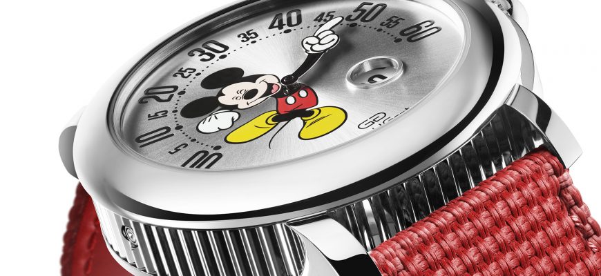 Gerald Genta объявляет о выпуске ограниченной серии диснеевских часов Arena Retro Mickey Mouse