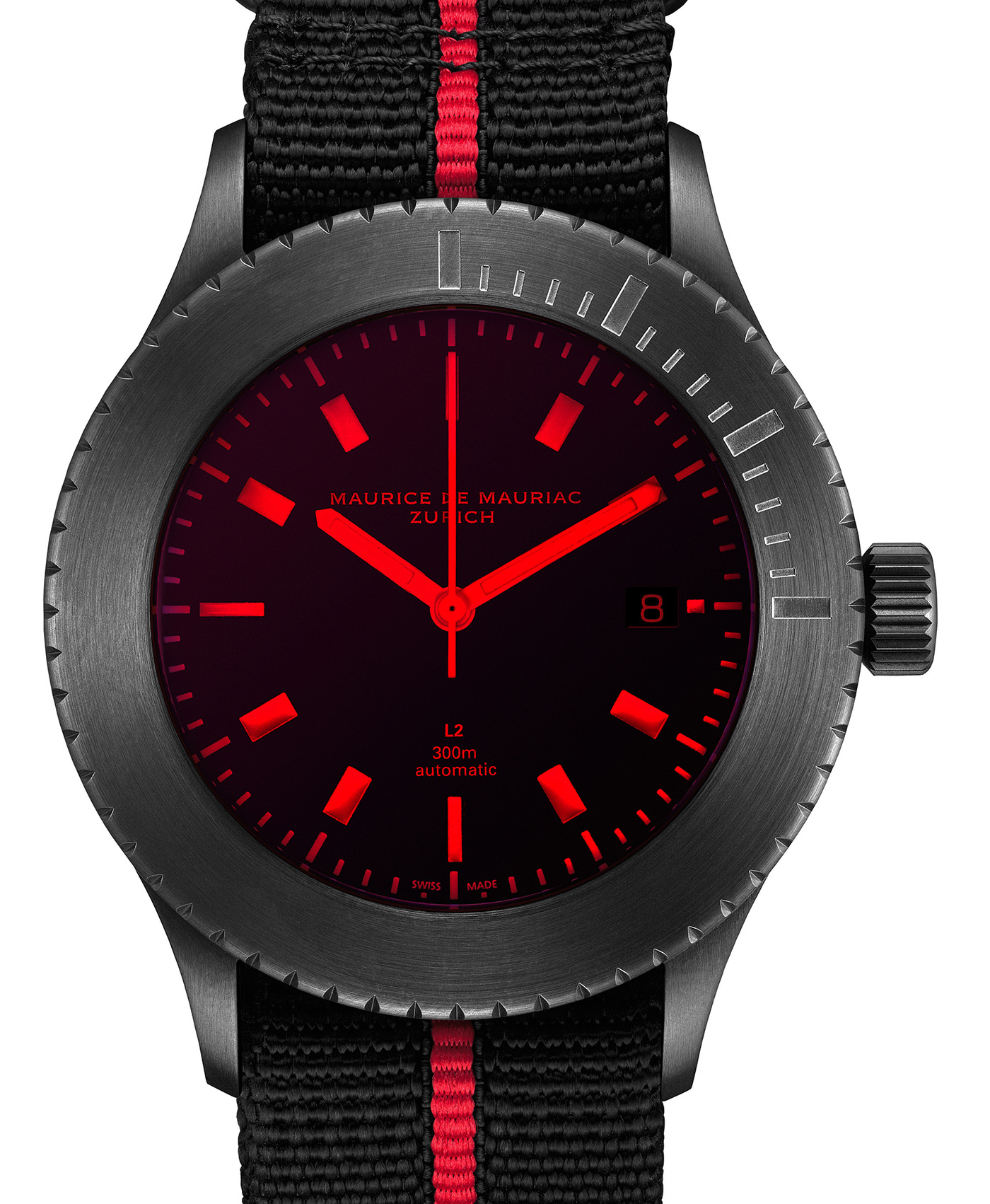 Maurice de Mauriac выпускает ограниченную серию часов L2 Red Sea Dive Watch