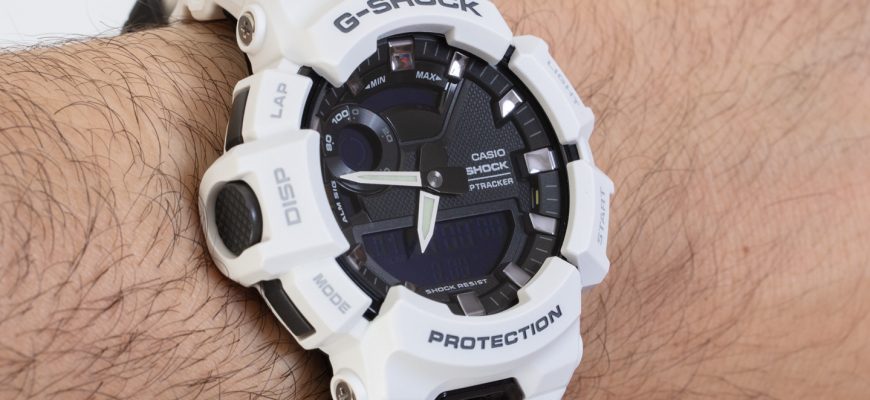 Наручные часы для спорта: Casio G-Shock POWER TRAINER GBA900