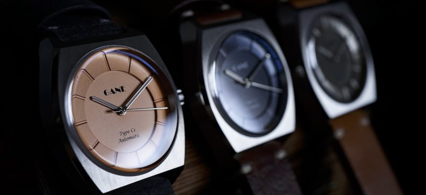 Часы GANE сияют своей первой версией: автоматических часов Type C