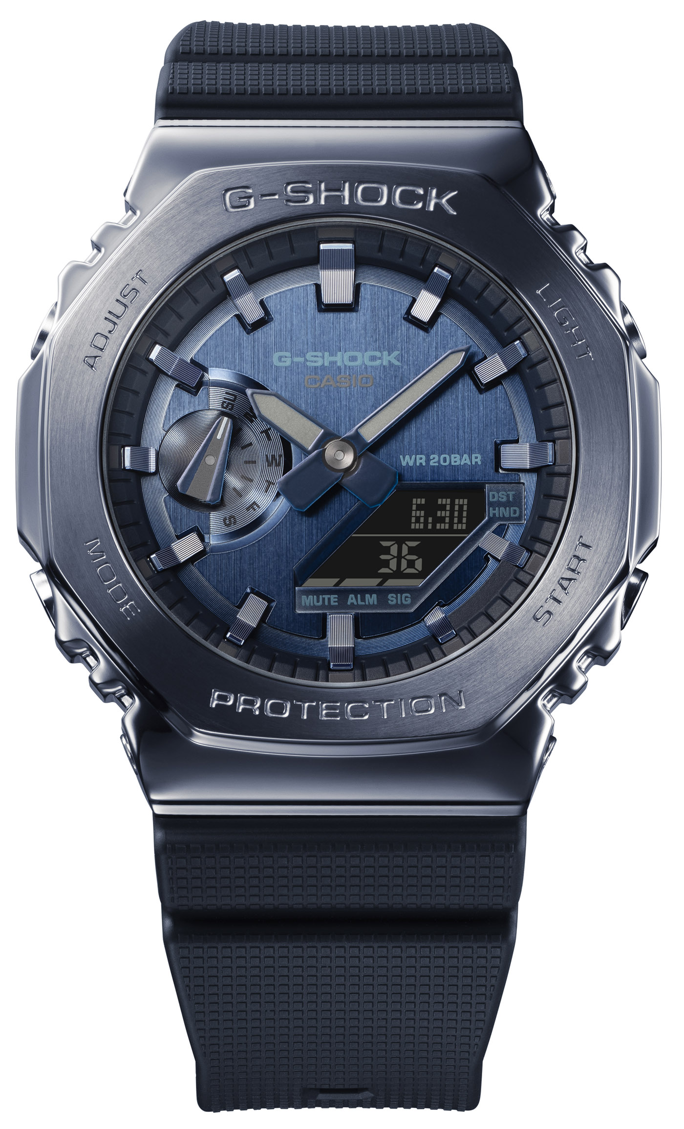Casio анонсирует серию часов G-Shock GM2100 с металлическим корпусом
