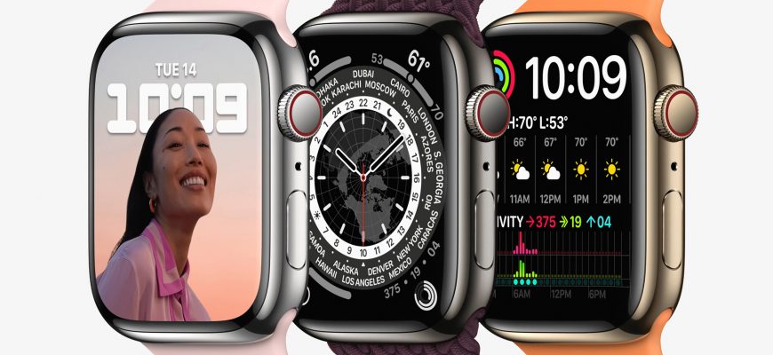 Apple представляет Apple Watch Series 7