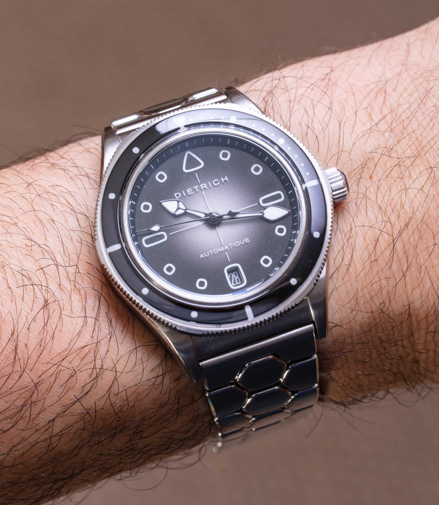 Часы среднего размера Dietrich SD-1 Skindiver