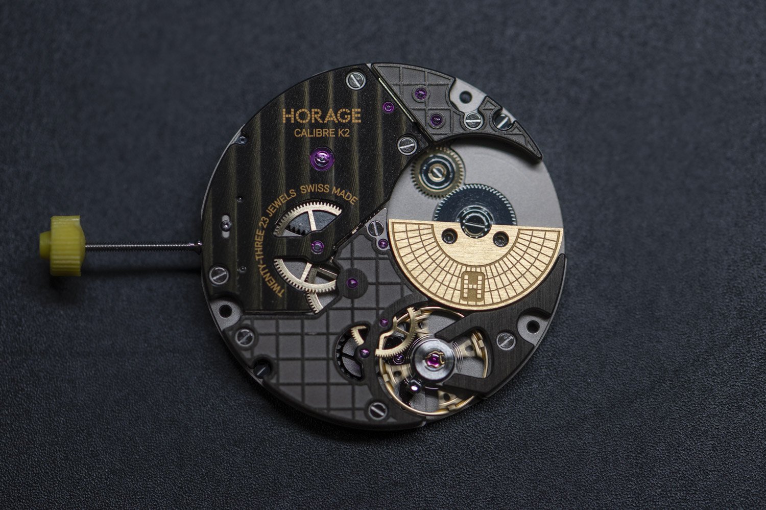 Спортивные часы Horage Supersede GMT, с мануфактурным калибром с микроротором