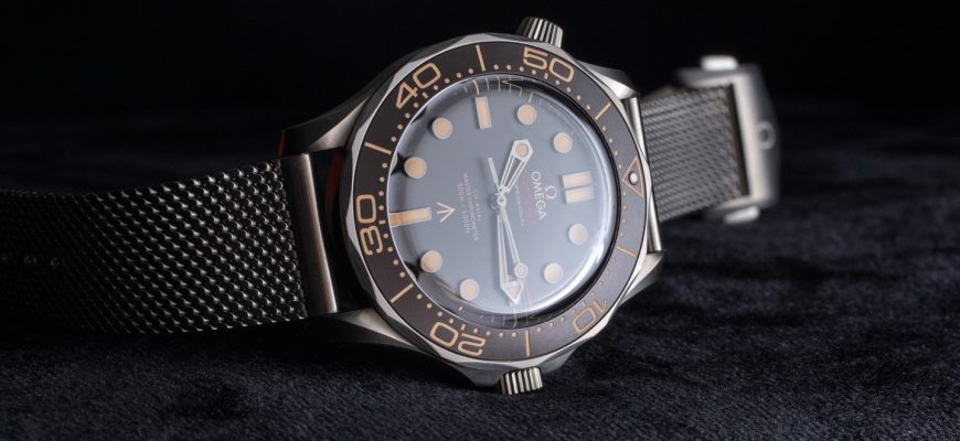 Часы которые носил агент 007 Дэниел Крейг: Omega Seamaster 300M “Не время умирать”