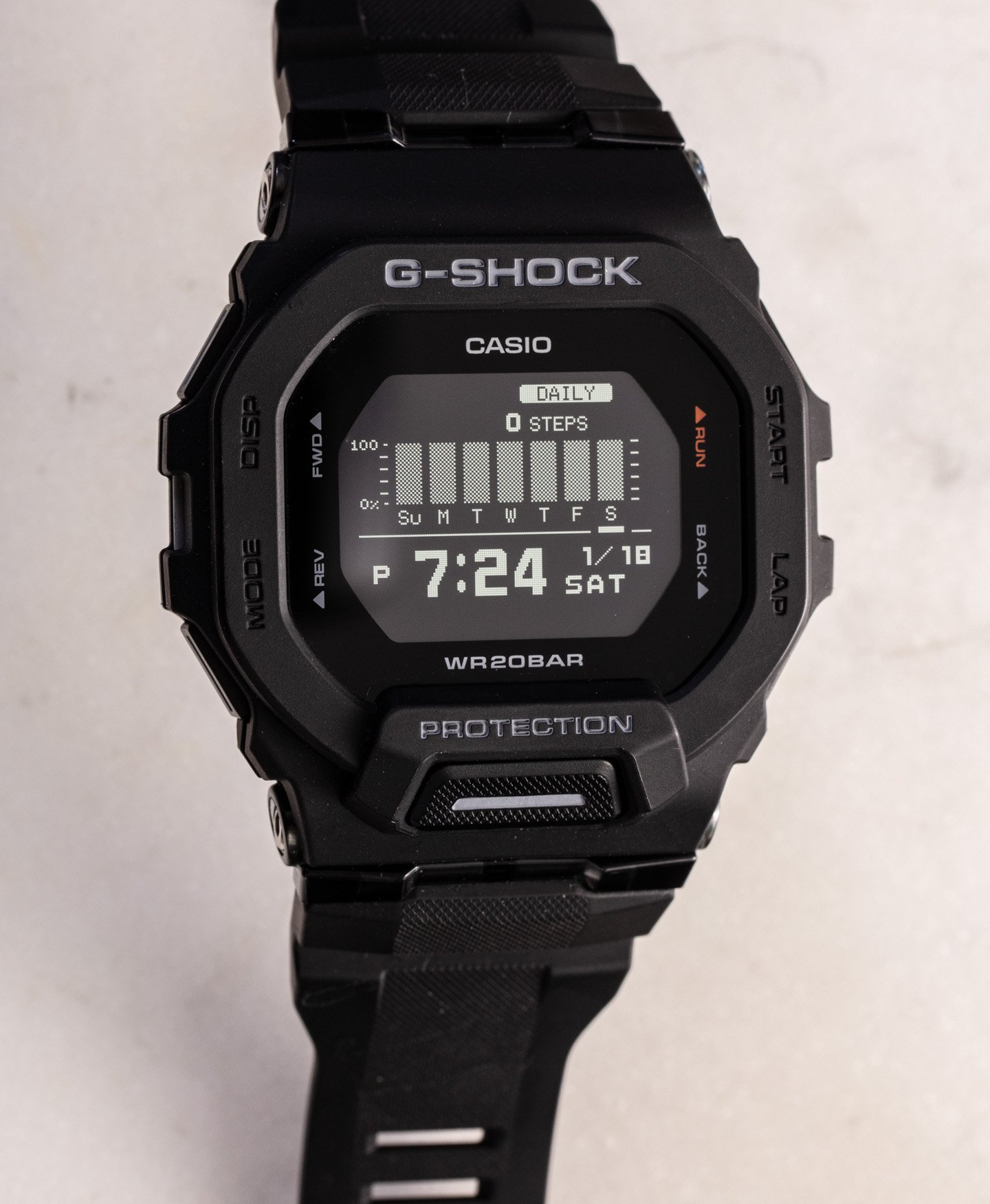 Обзор часов: Casio GBD200 Bluetooth MiP G-Shock MOVE