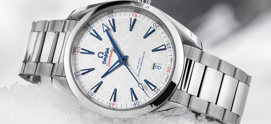 Omega представляет часы Seamaster Aqua Terra Beijing 2022