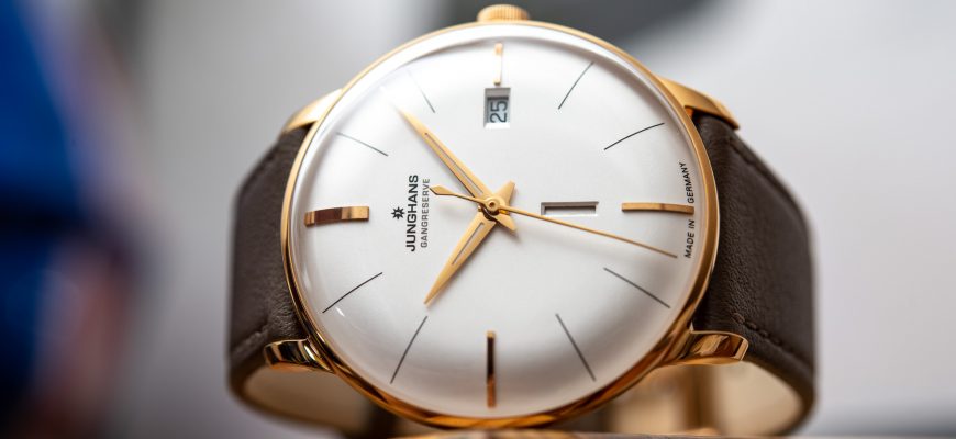 Junghans отмечает 160-летие выпуском часов Meister Gangreserve Edition 160