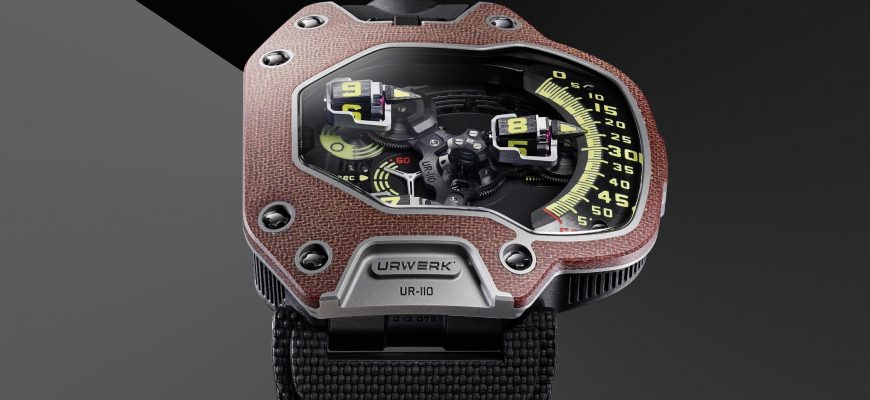 Представляем бакелитовые часы URWERK UR-110, юбилейные и прощальные часы 10-го поколения