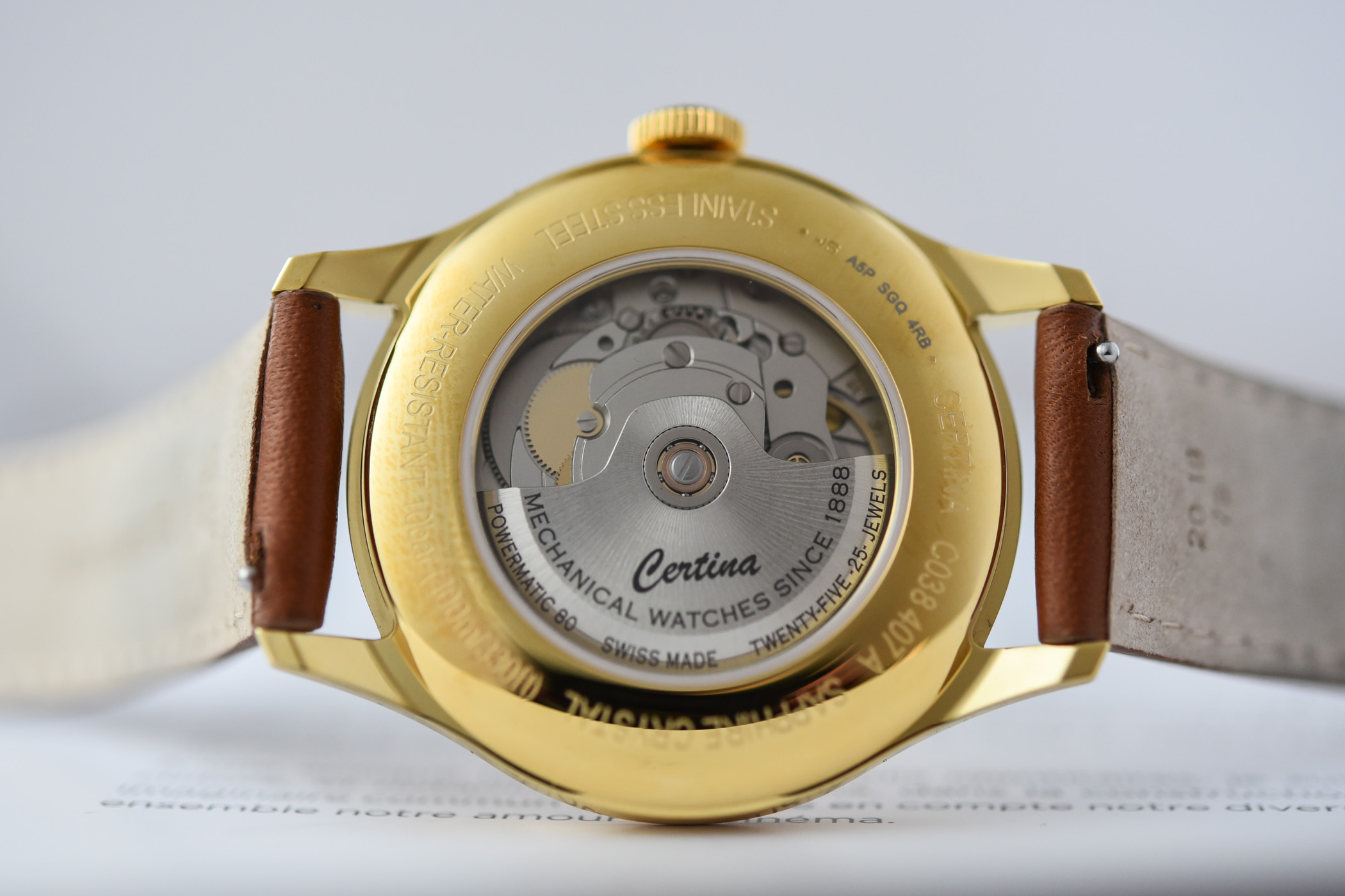 Коллекция Certina DS Powermatic 80 - доступные крутые механические часы
