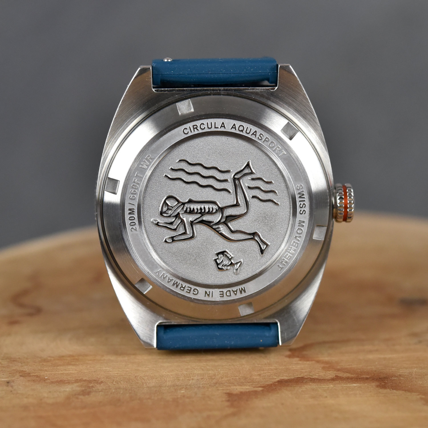Circula AquaSport II - стильные часы для дайвинга в стиле семидесятых