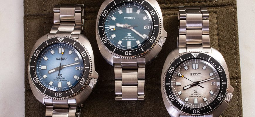 Обзор часов: Seiko Prospex, серии Ice Divers US Special Edition SPB261, SPB263 и SPB265