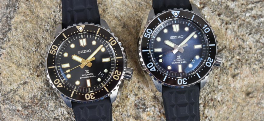 Представляем дайверские часы Seiko Prospex 1968 “Save the Ocean” SLA055 и SLA057