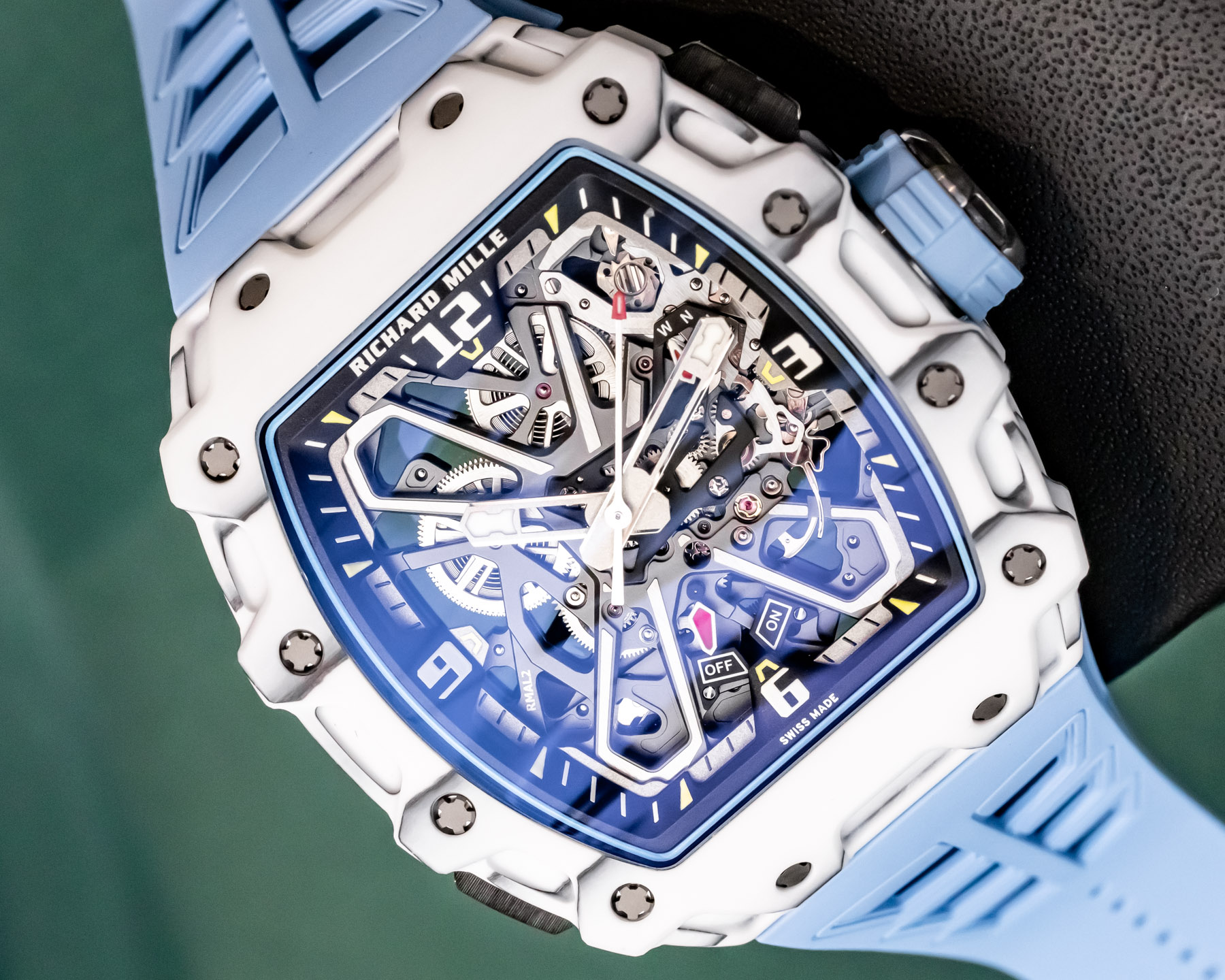 Часы Richard Mille RM 35-03 Rafael Nadal с новой системой автоподзавода