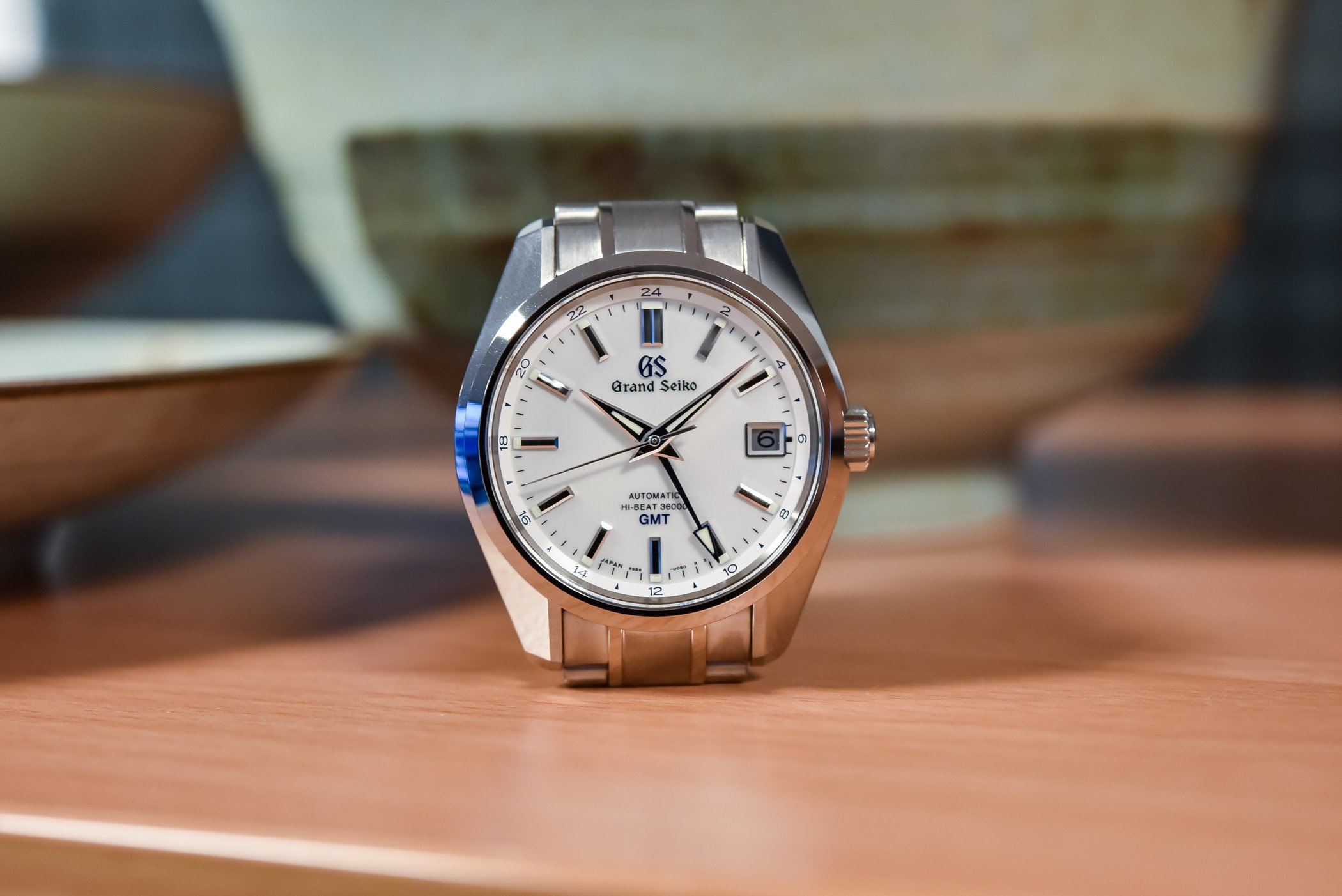 Grand Seiko Heritage Collection Hi-Beat 36000 GMT 44GS 55th Anniversary Limited Edition SBGJ255