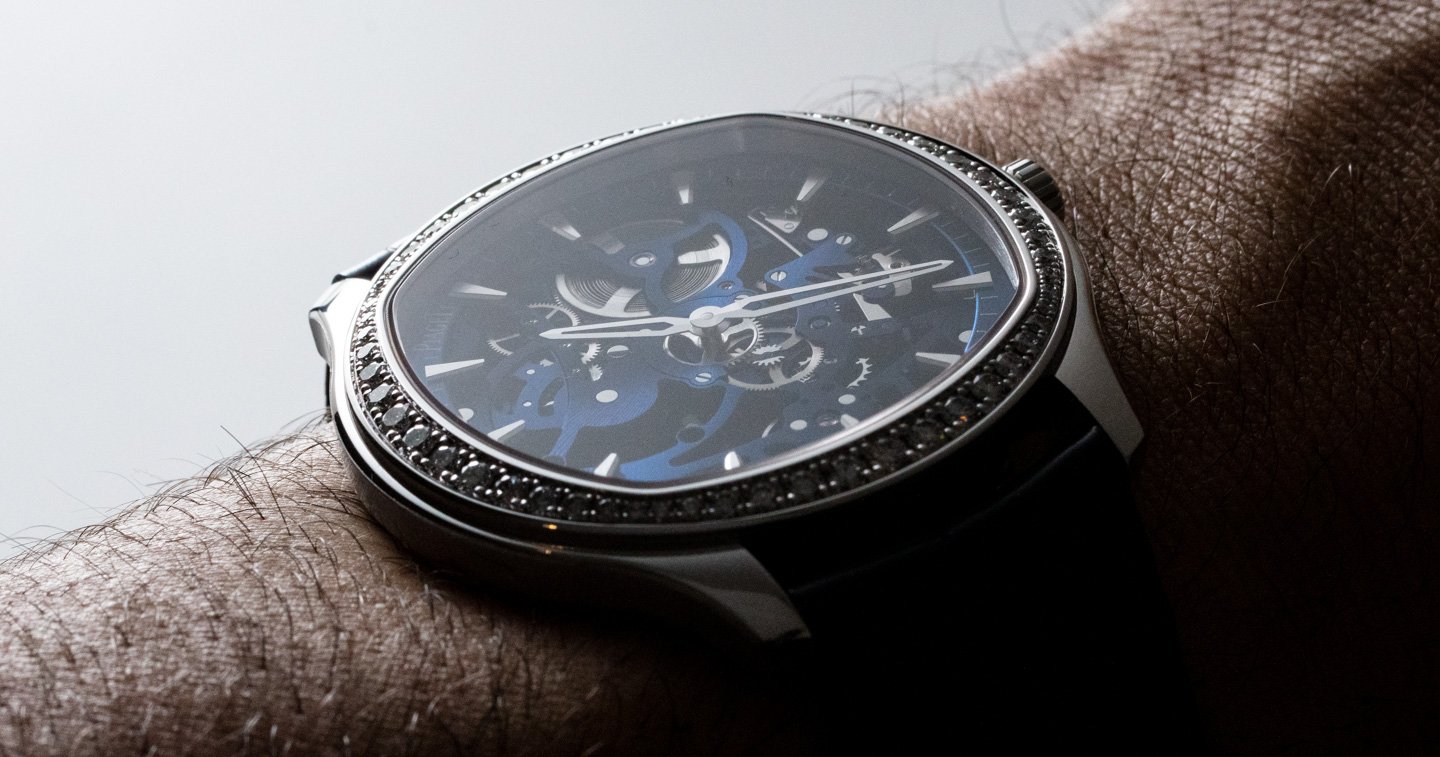 Обзор наручных часов: Piaget Polo Skeleton Automatic Diamonds G0A46010