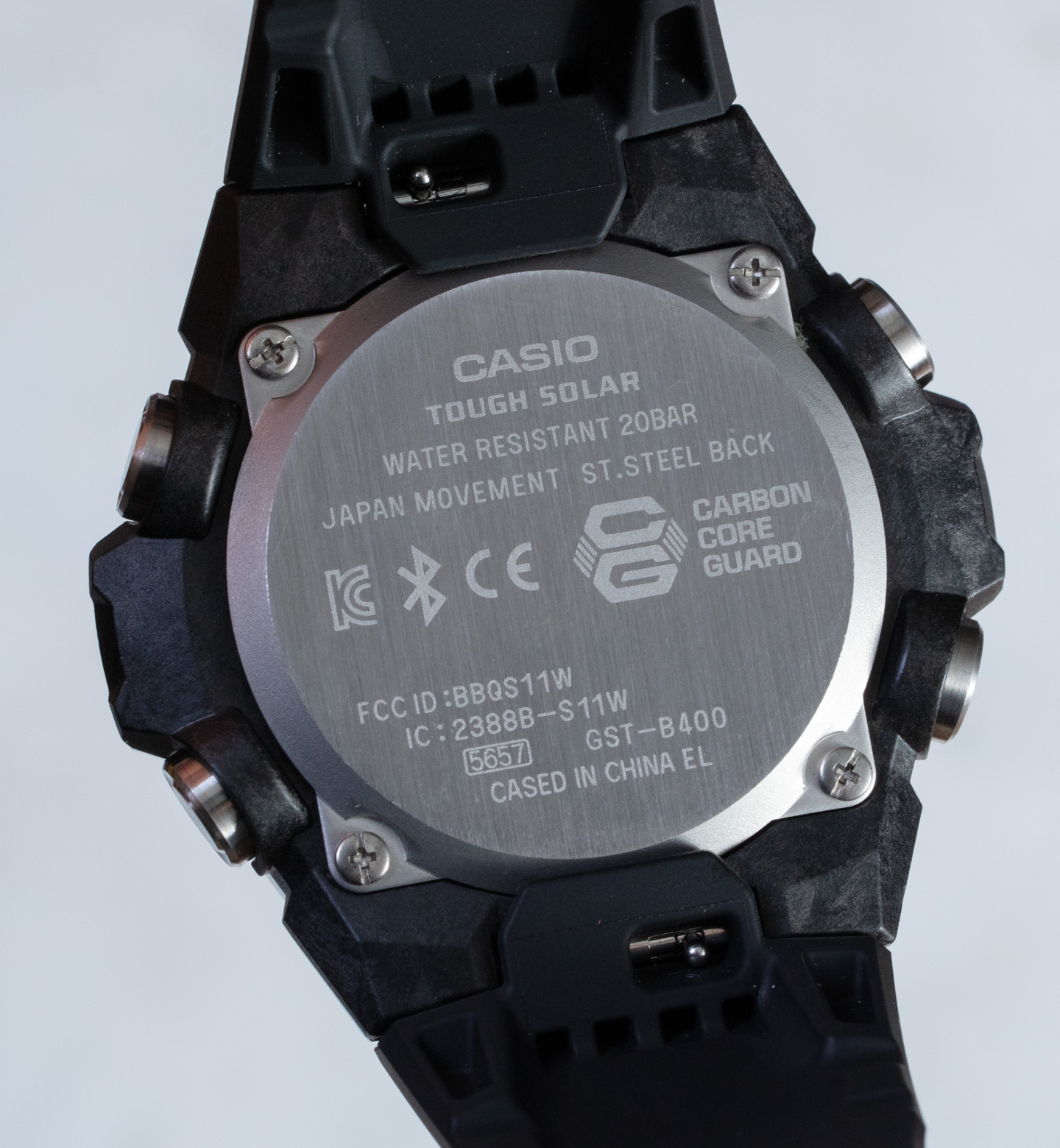 Обзор часов Casio G-Shock G-Steel GSTB400-1A