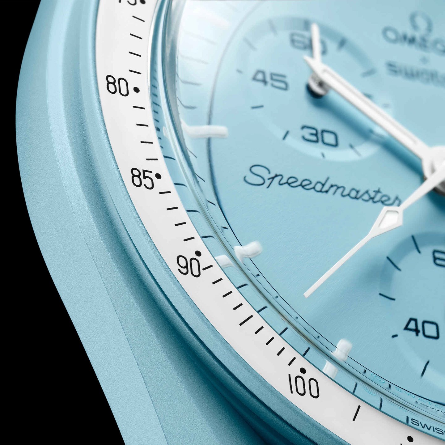 Часы Omega X Swatch из биокерамики MoonSwatch Speedmaster