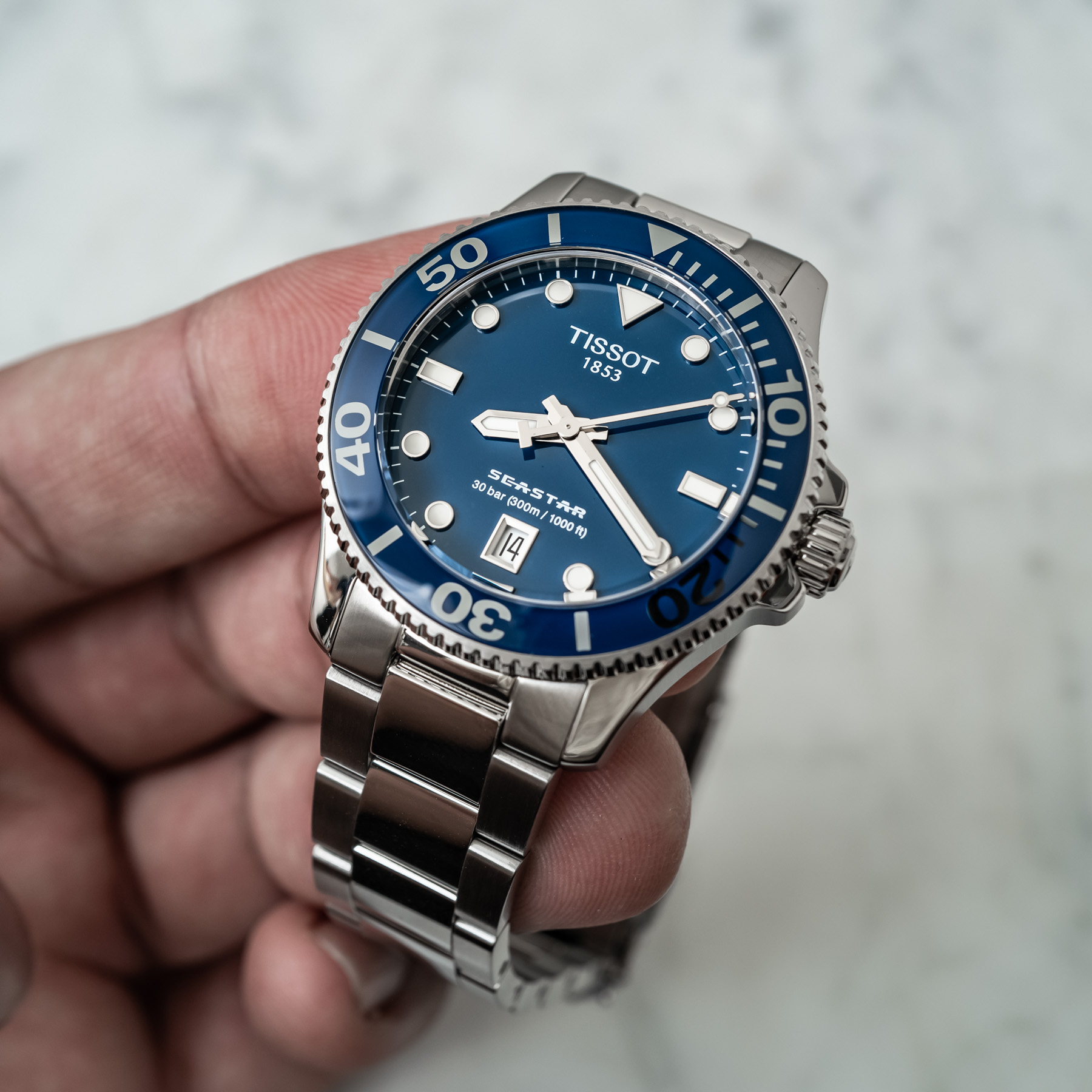 Наручные часы: Tissot Seastar 1000 36mm Dive Watch