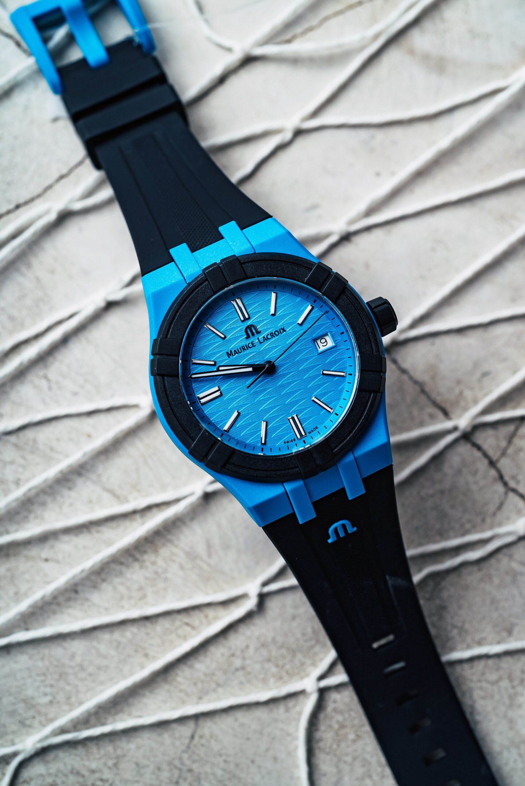 Красочные эко часы от Maurice Lacroix Aikon #tide Watch Collection