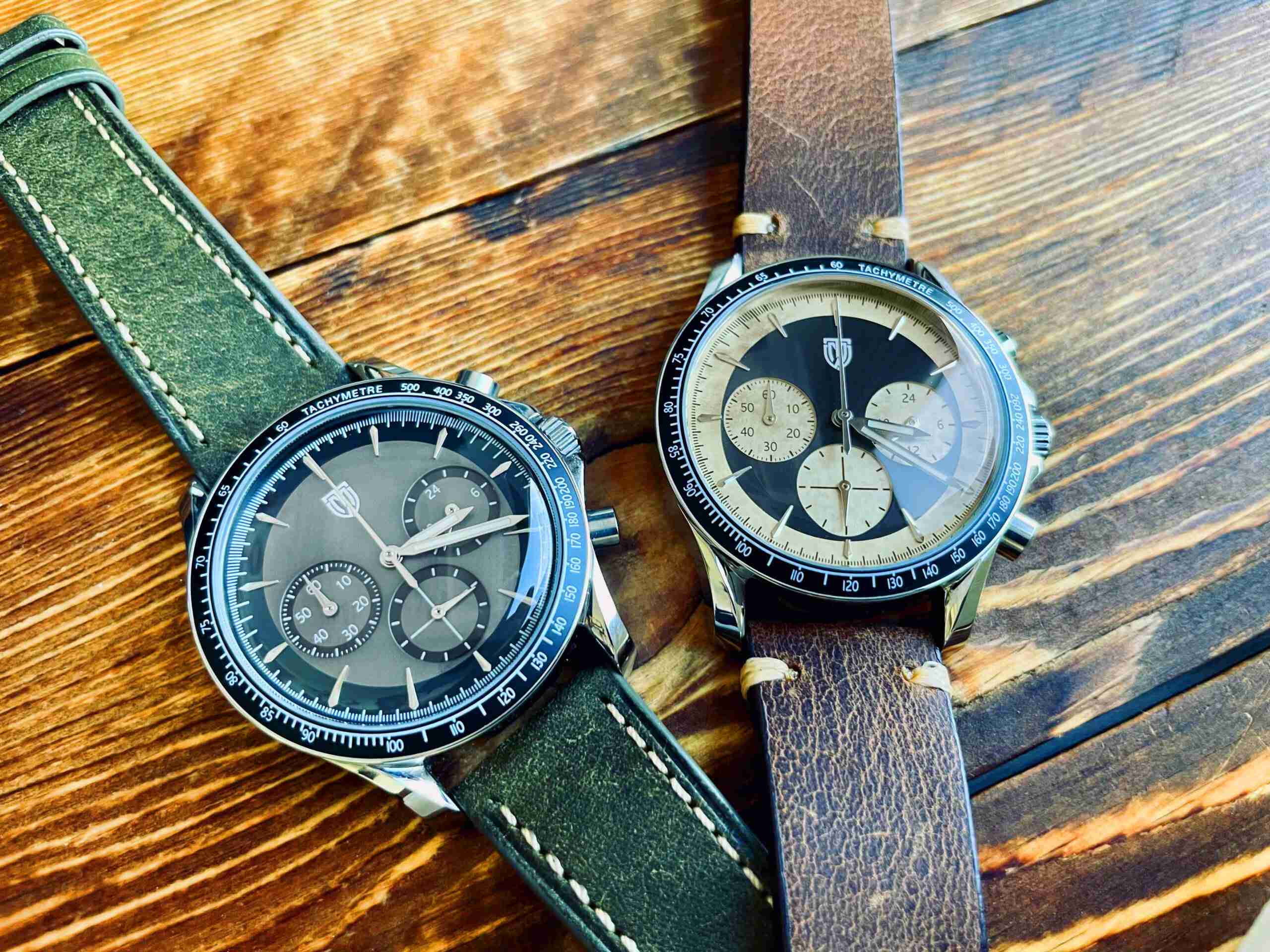 MT&W Watch представляет шесть хронографов в винтажном стиле с циферблатами из патины
