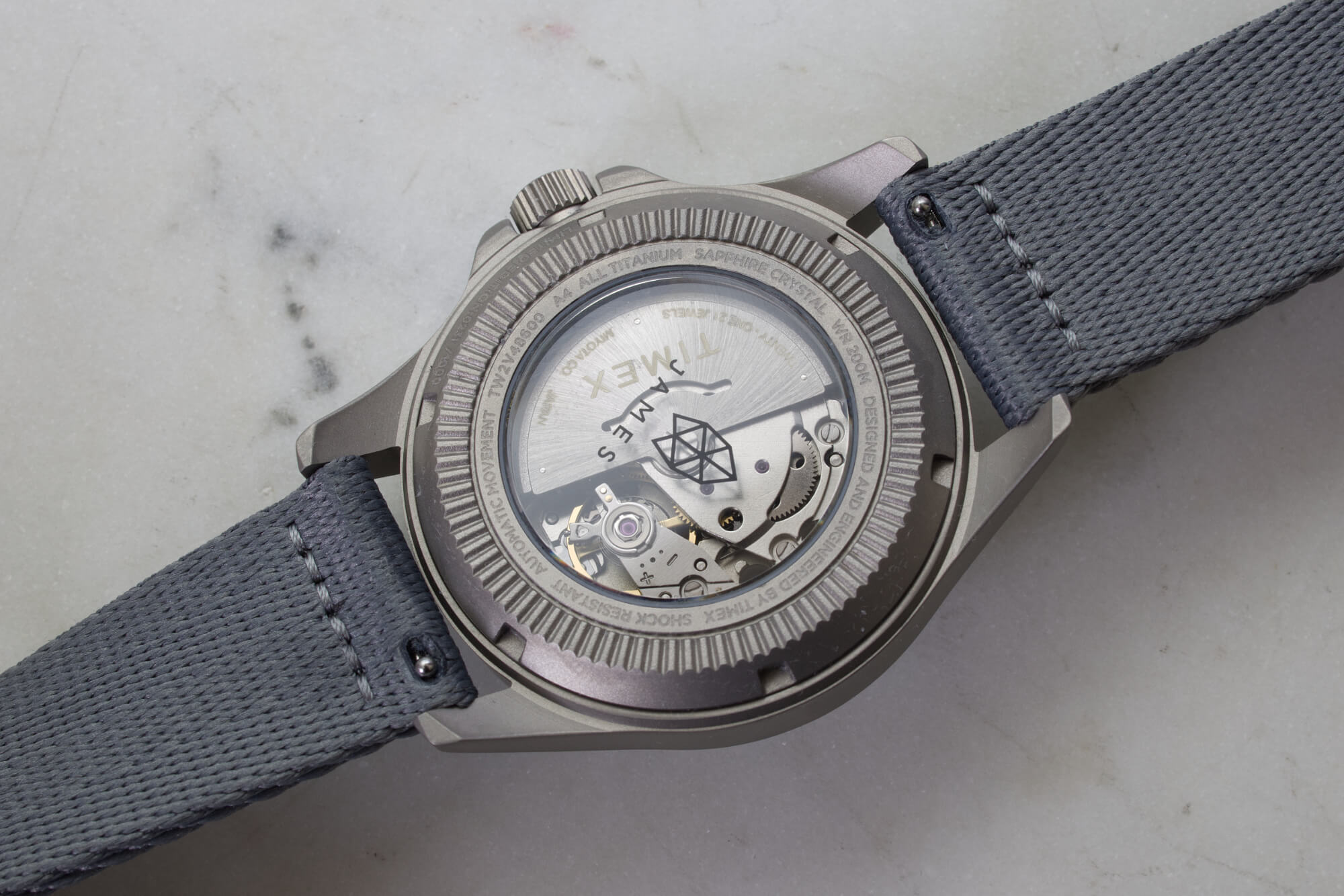 Наручные часы James Brand X Timex Expedition North с белым циферблатом