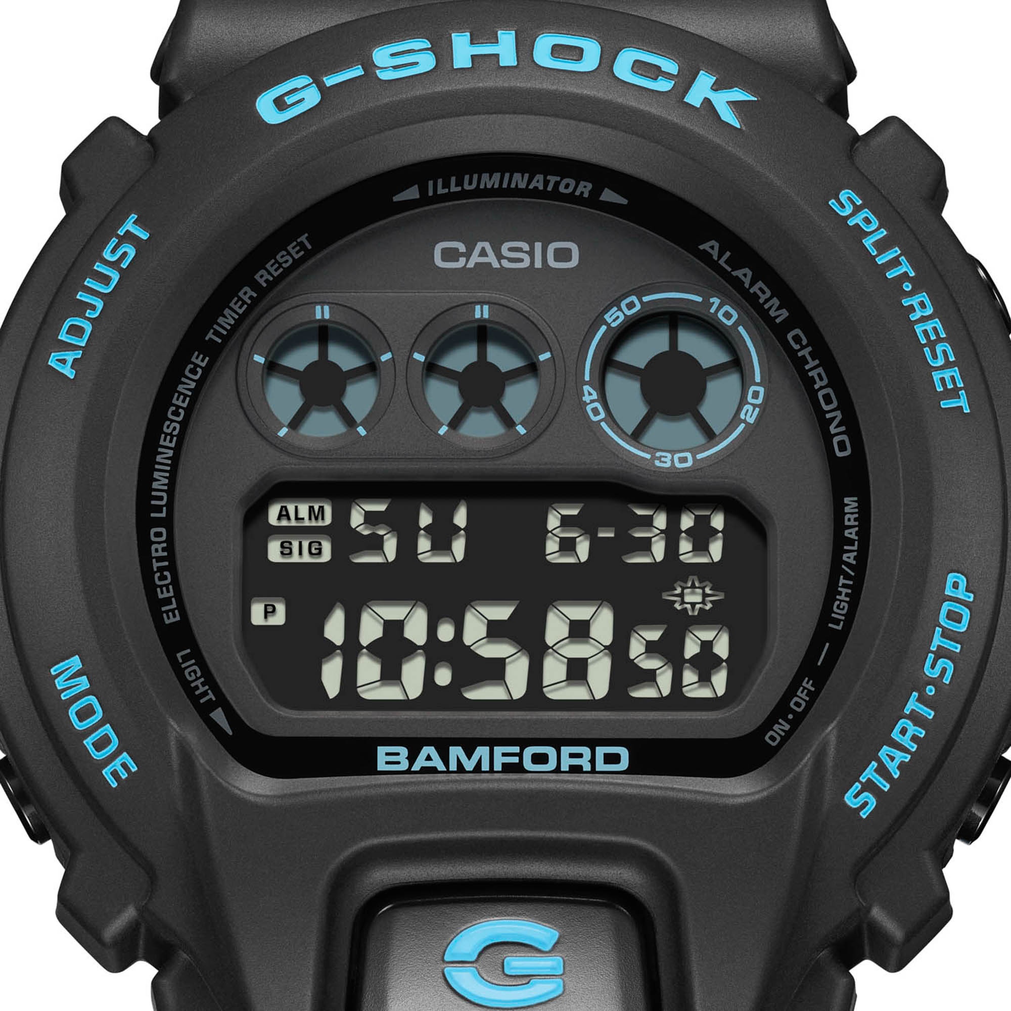 Bamford и G-Shock представляют совместные часы DW-6900BWD-1ER