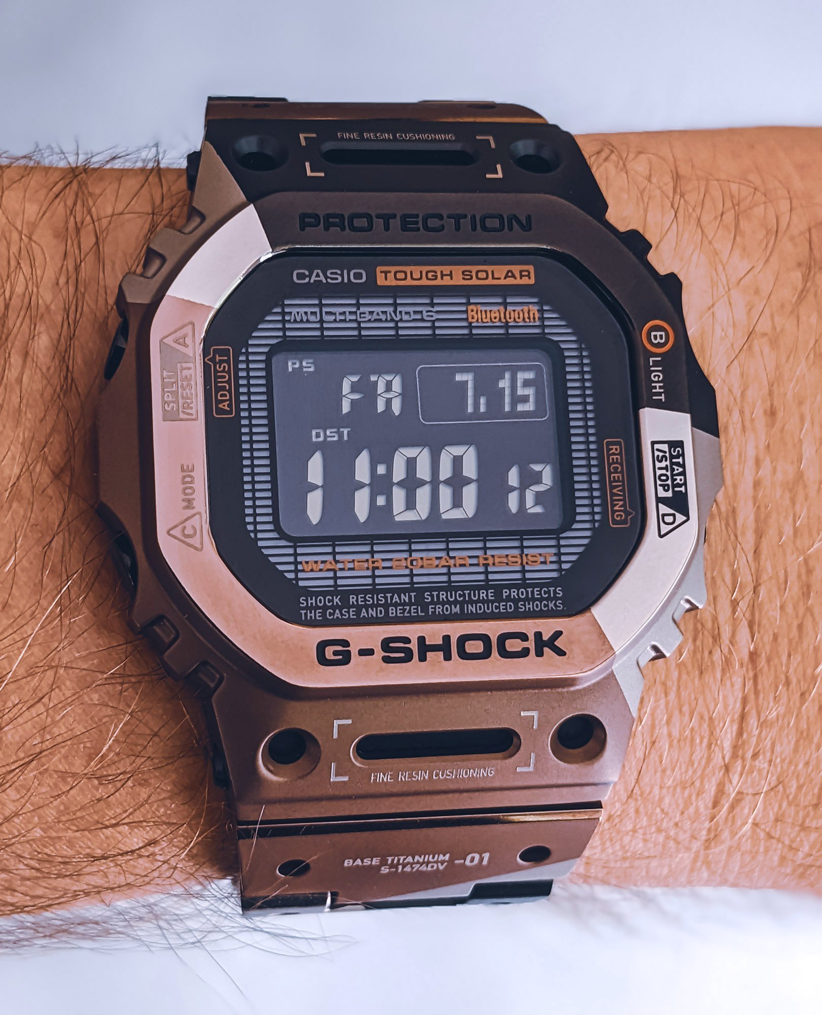 Обзор часов: Casio G-Shock GMWB5000TVB-1