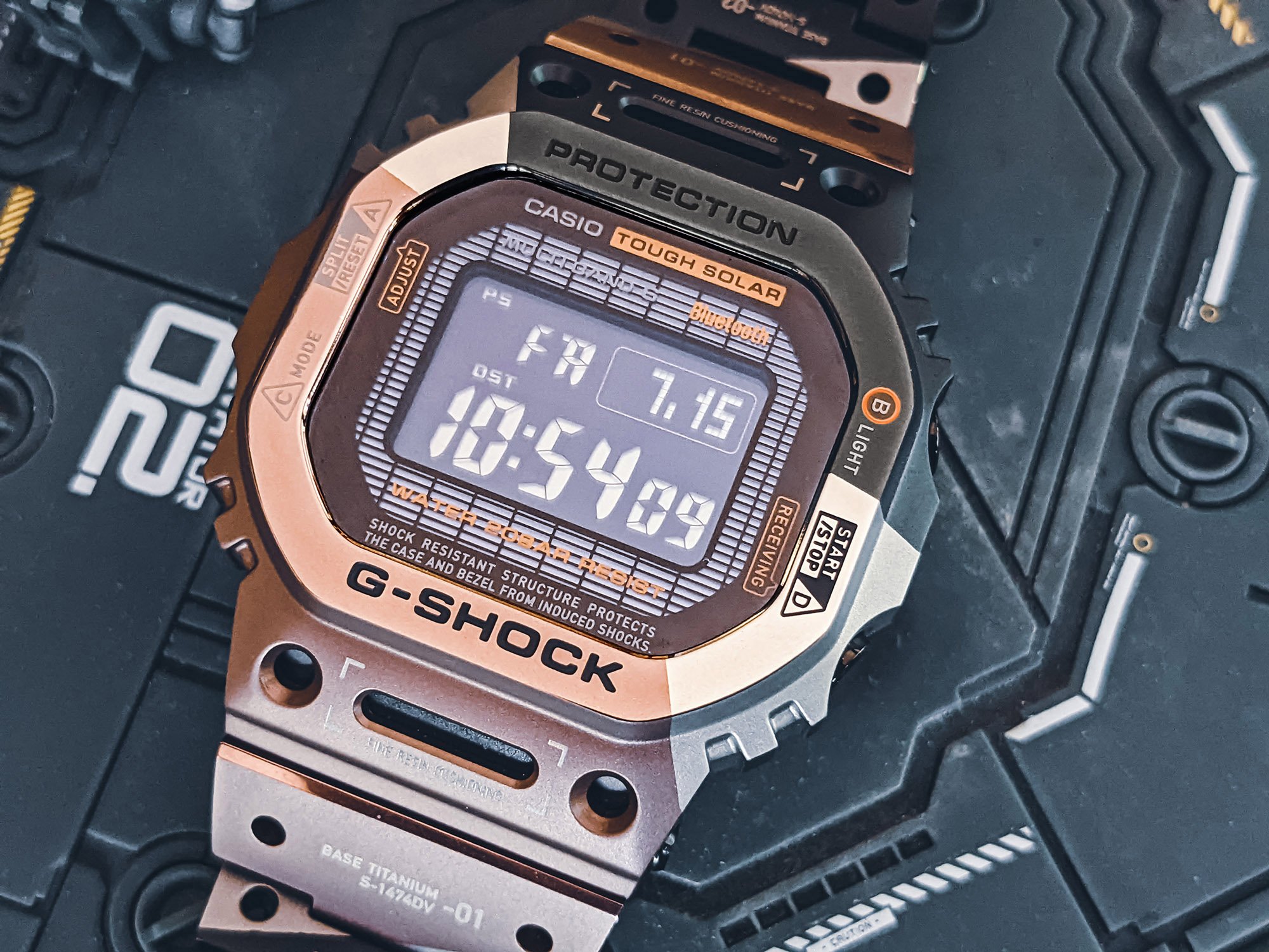 Обзор часов: Casio G-Shock GMWB5000TVB-1
