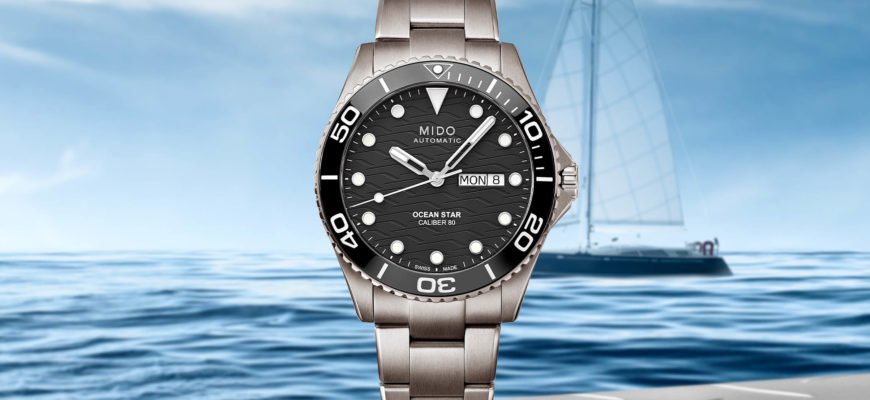Представляем прочные и доступные, новые часы Mido Ocean Star 200C Titanium