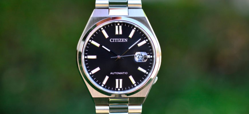 Обзор удивительно доступной модели часов Citizen Tsuyosa Automatic