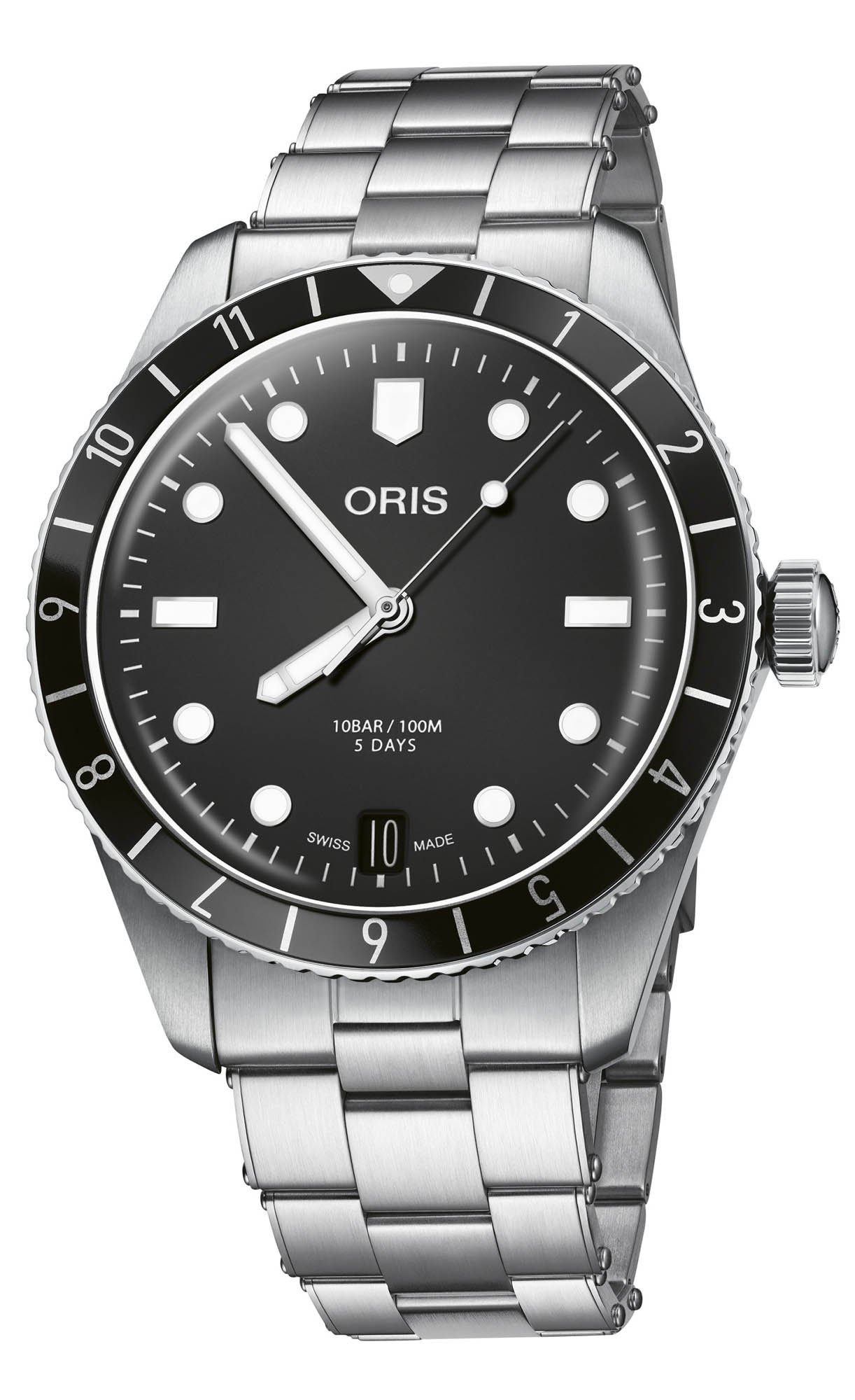 Oris представляет серийные часы Divers Sixty-Five 12H Calibre 400